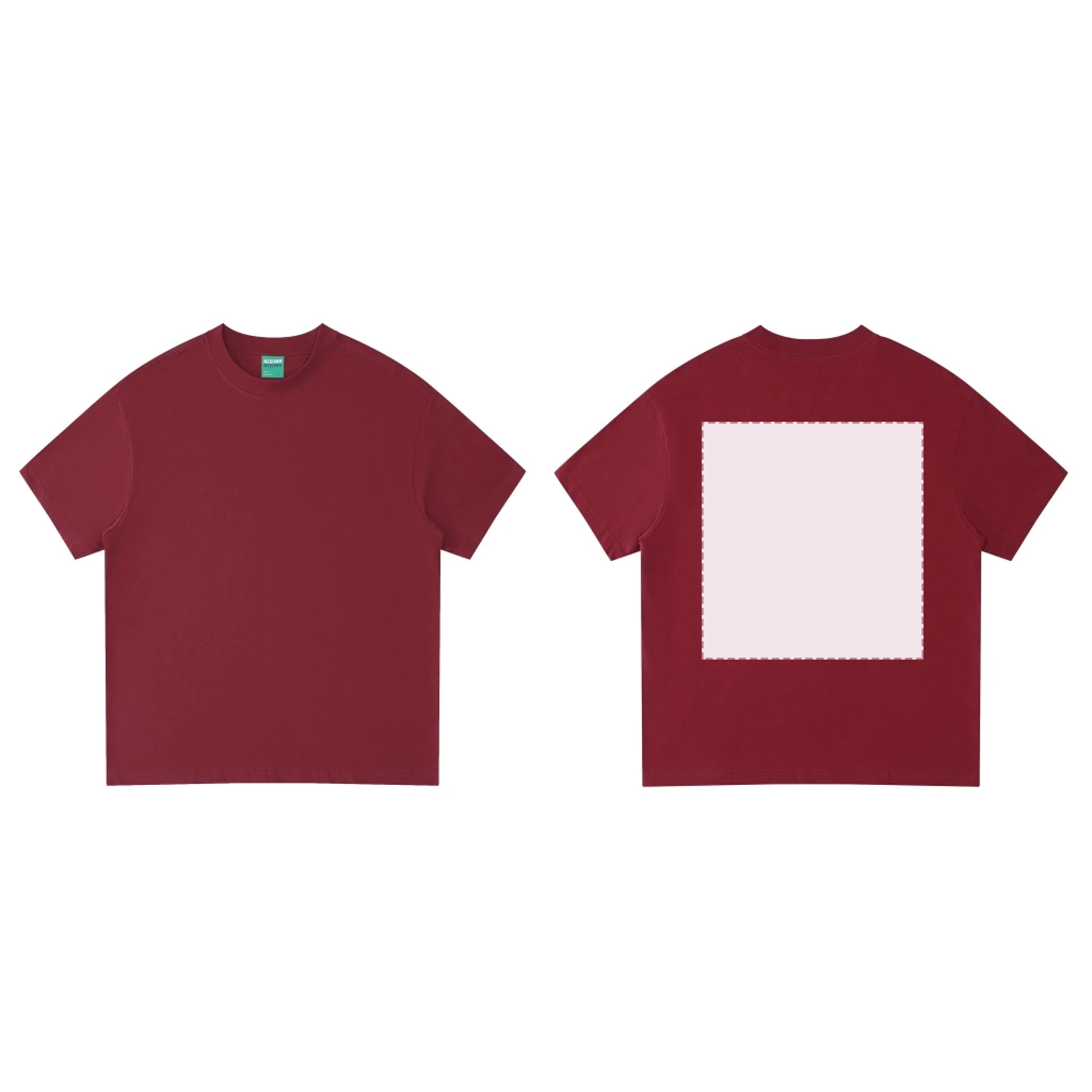 Dark Red正反两面