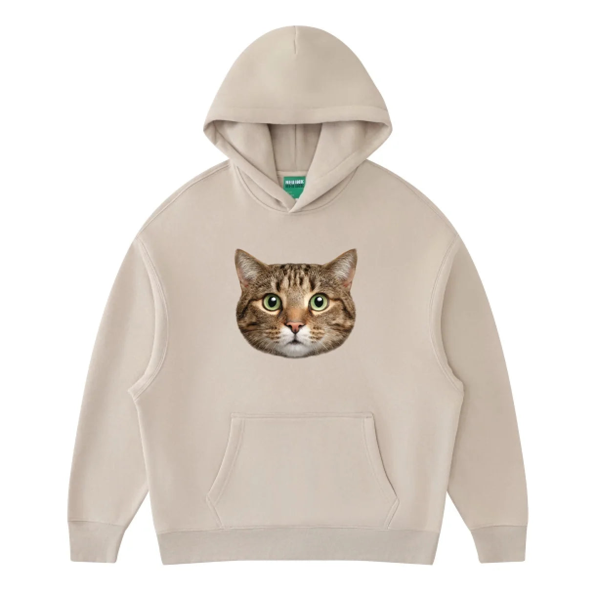 Custom Front Pet Printed Essential Hoodie
