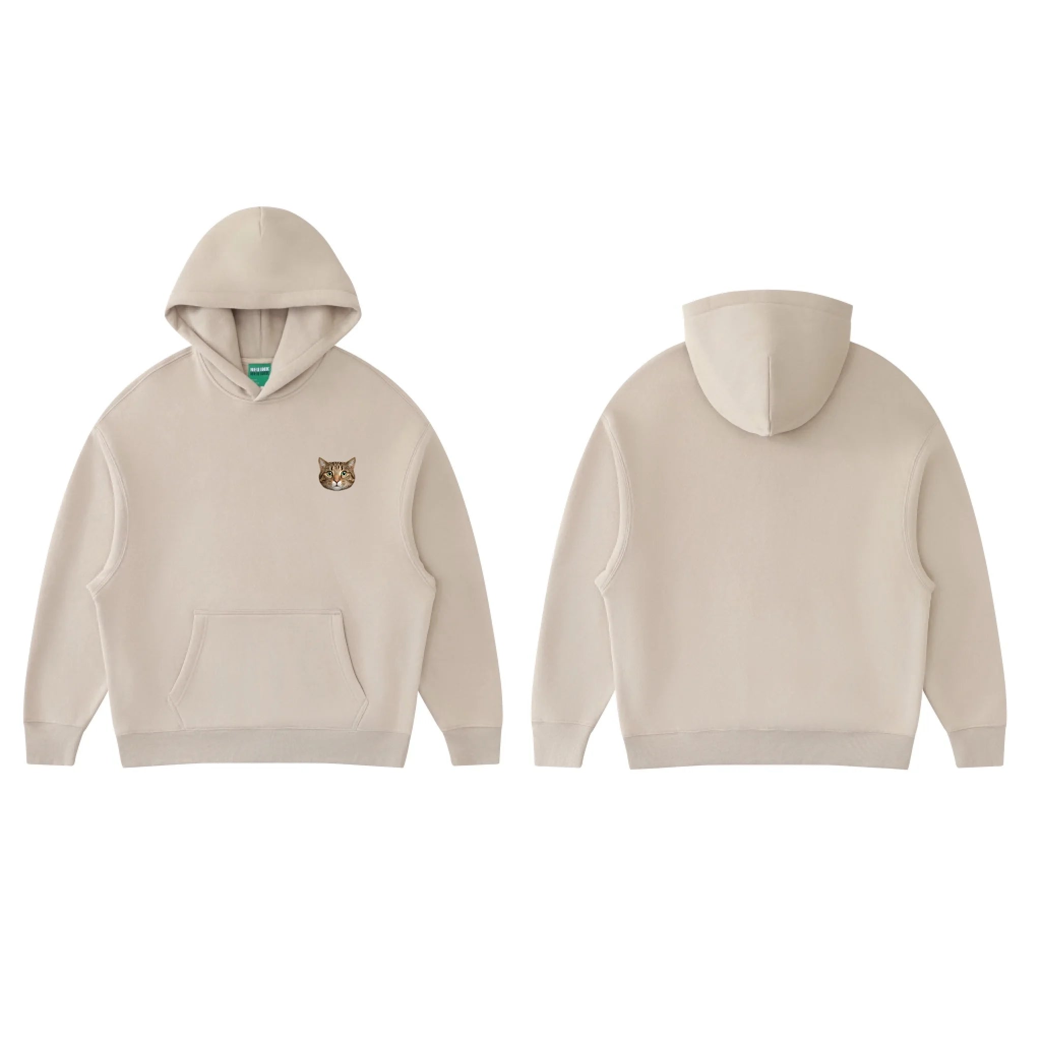 Khaki_Essential Hoodie