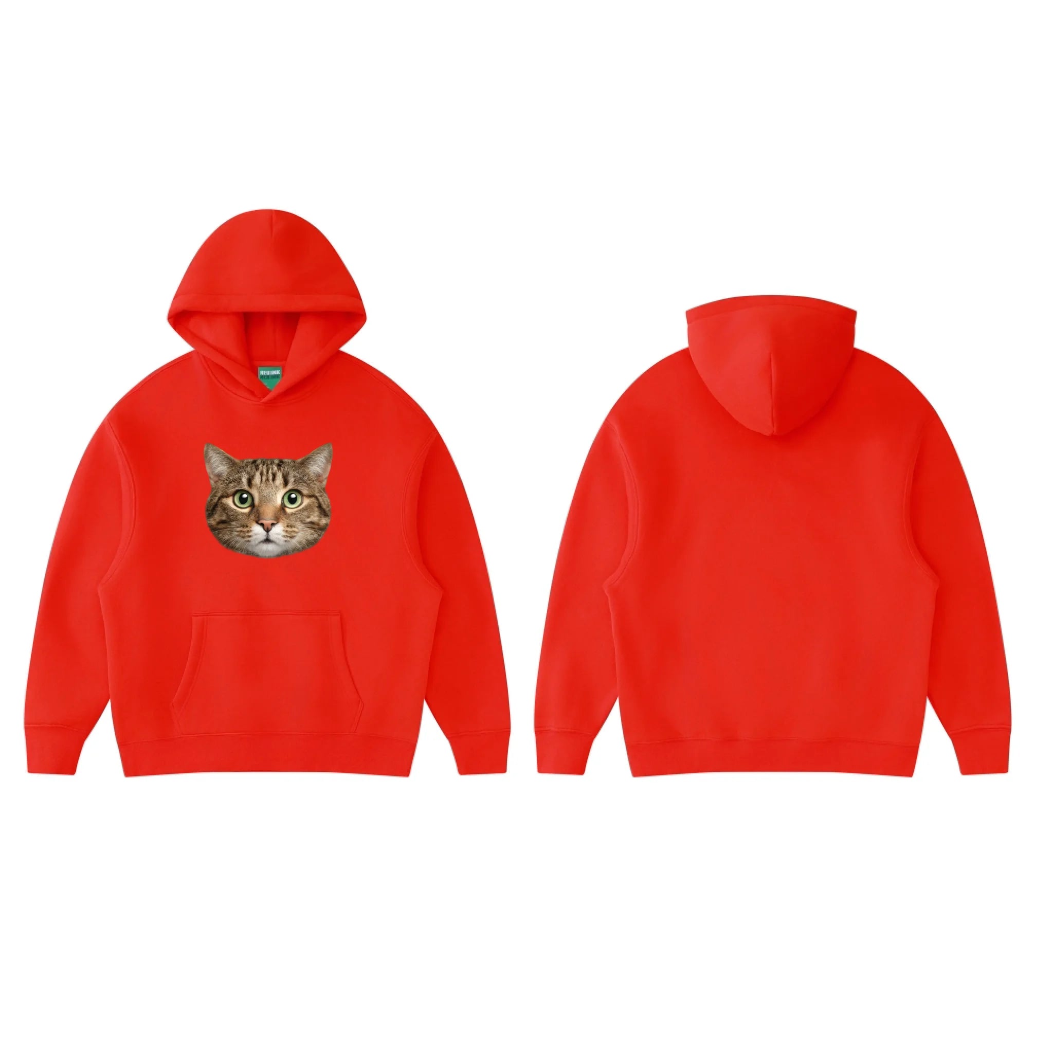 Red_Essential Hoodie