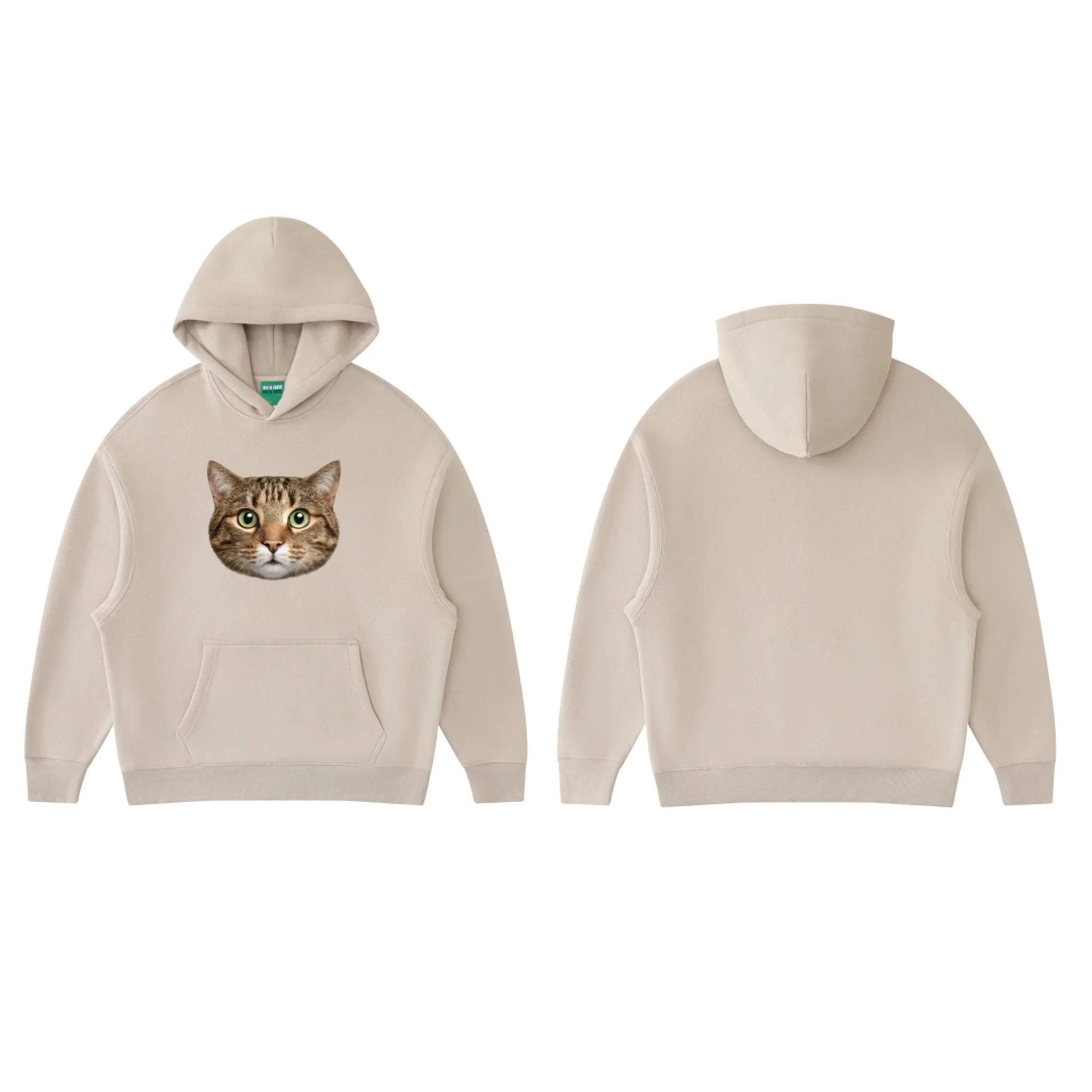 Khaki_Essential Hoodie