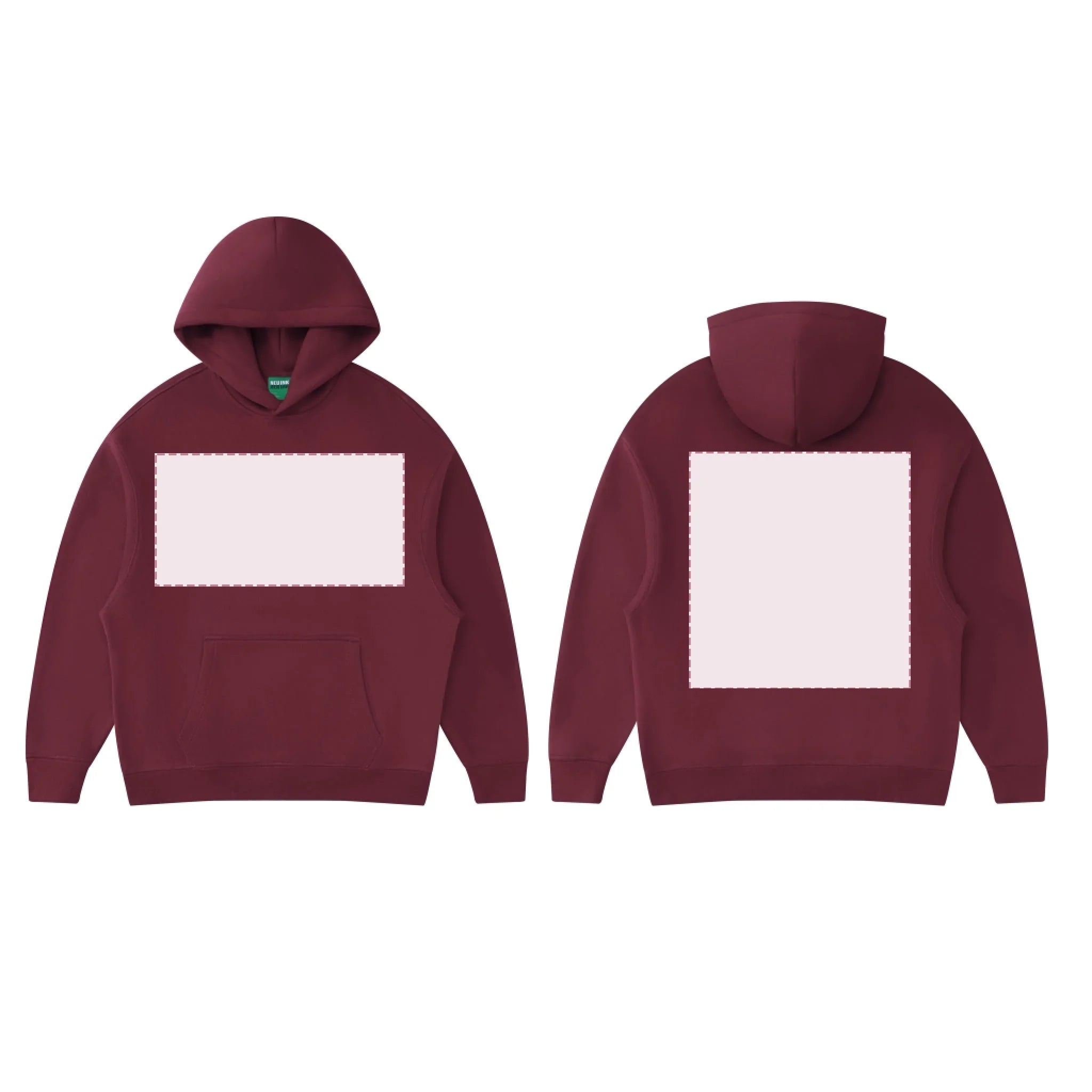 Wine Red_Essential Hoodie