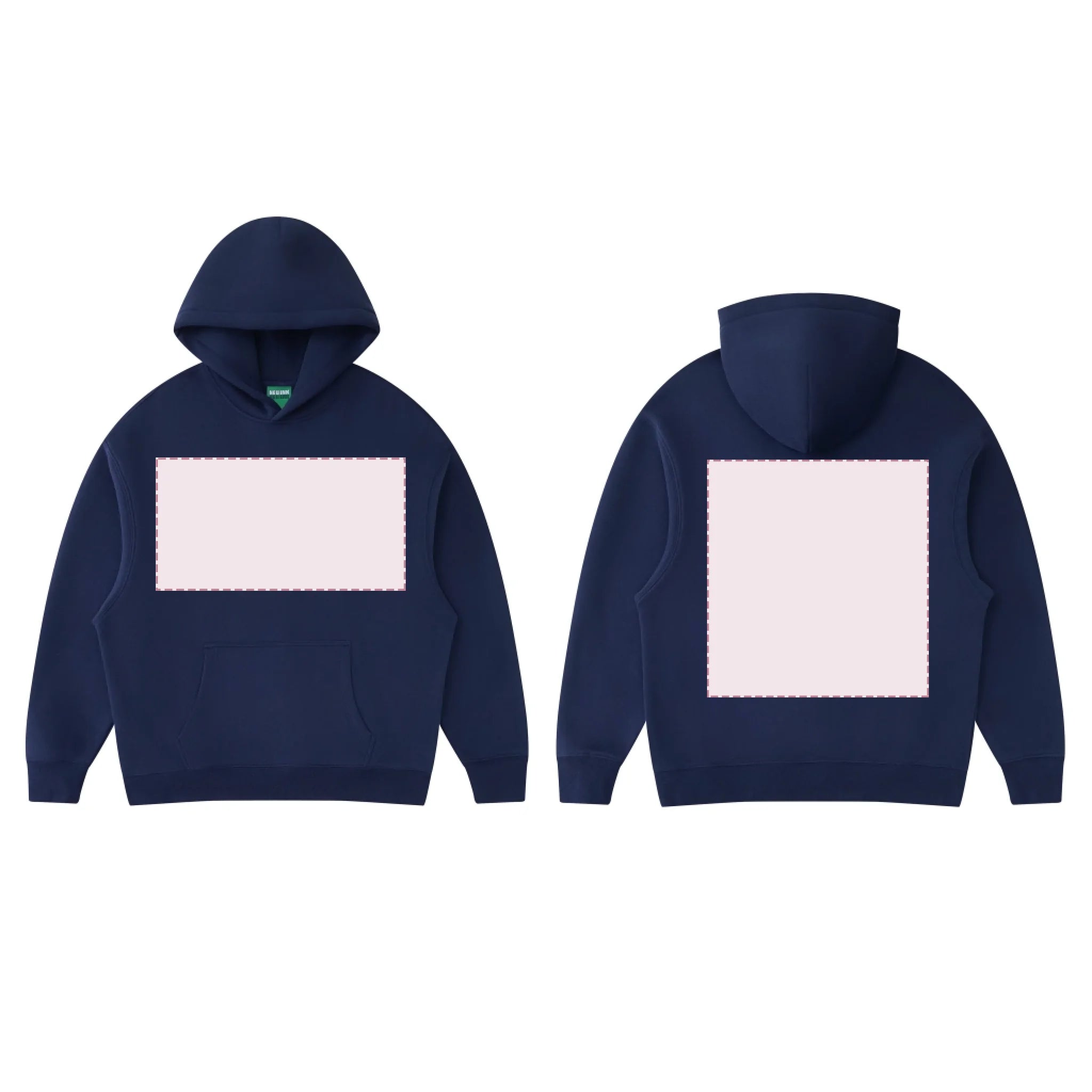 Navy_Essential Hoodie