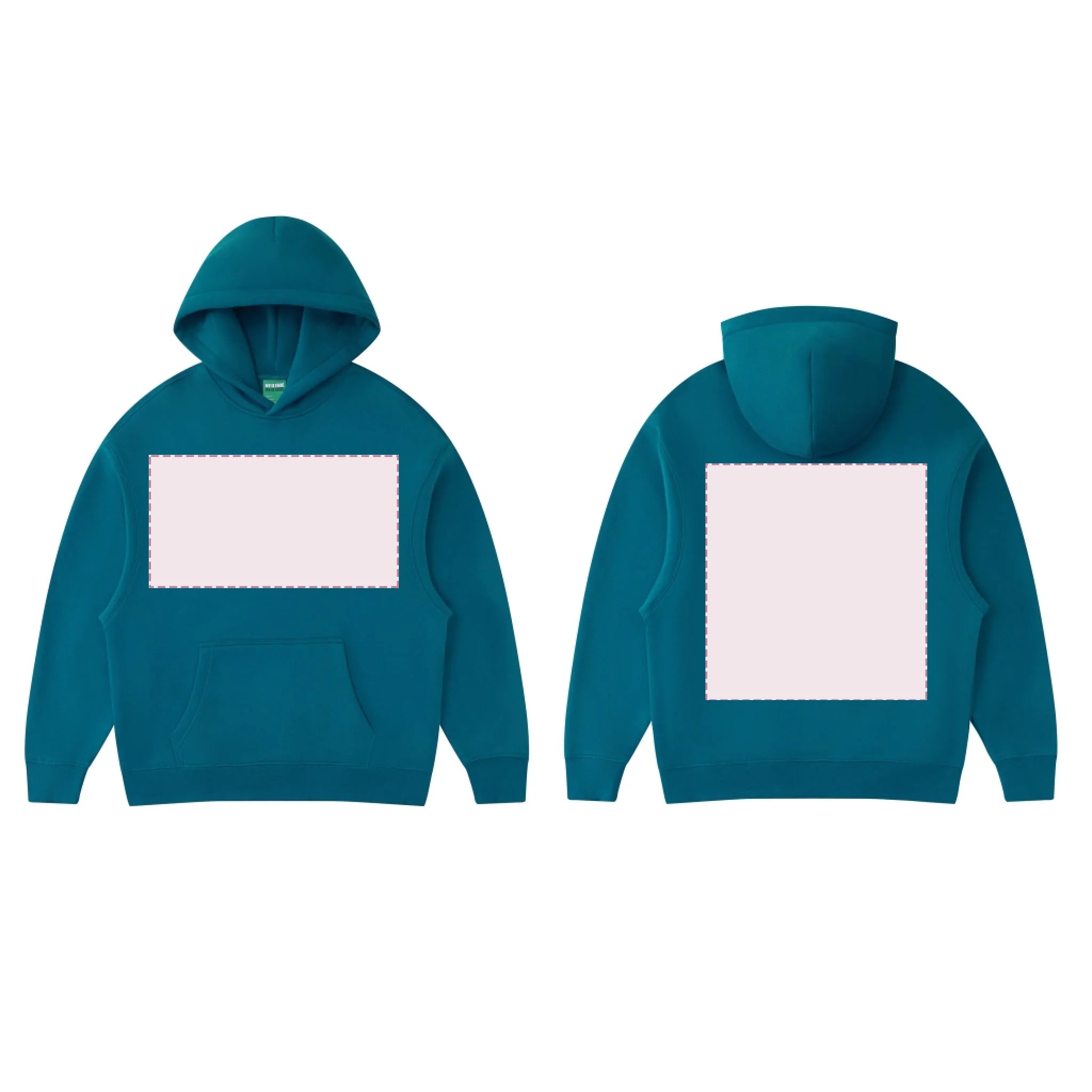 Cyan_Essential Hoodie