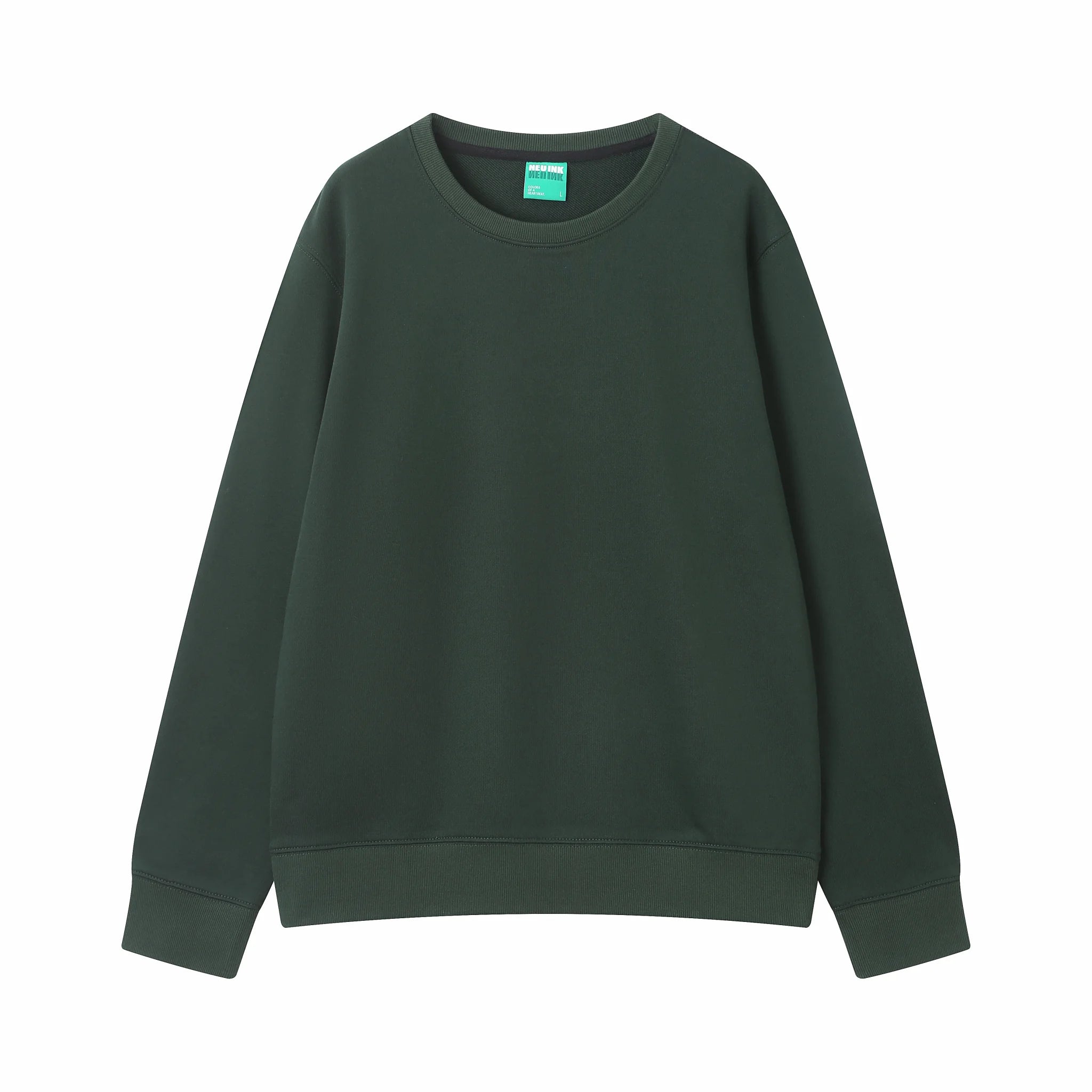 Custom Essential Crewneck Sweatshirt - Embroidered Centre Chest