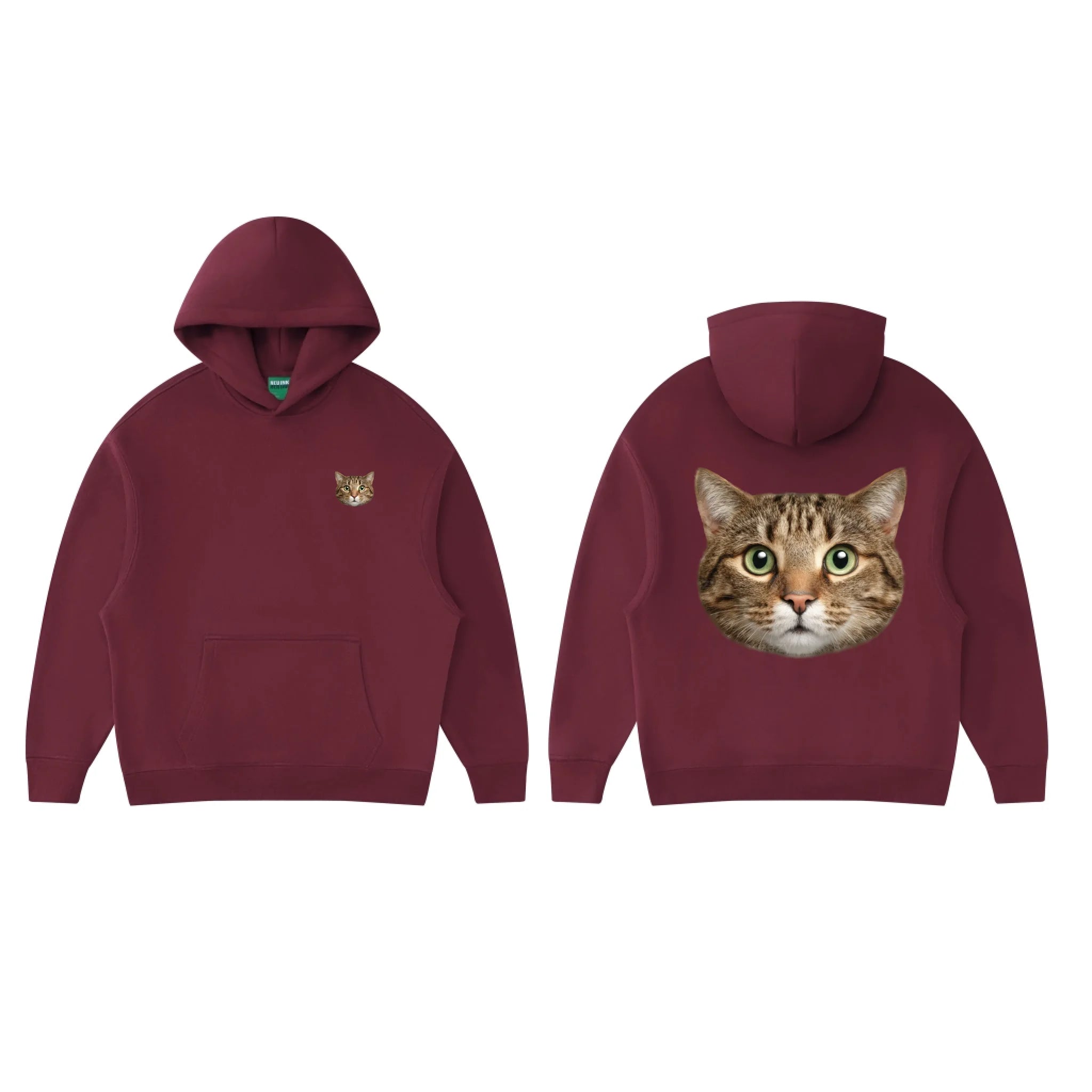 Wine Red_Essential Hoodie