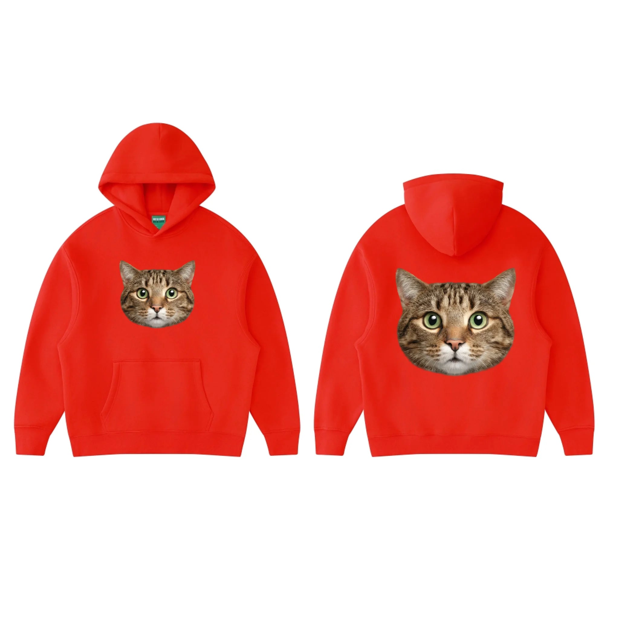 Red_Essential Hoodie
