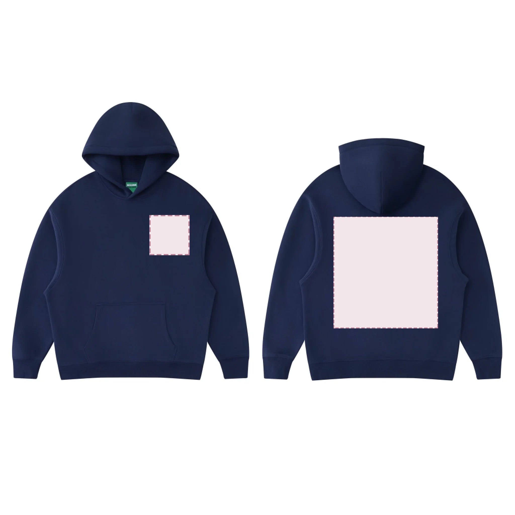 Navy_Essential Hoodie