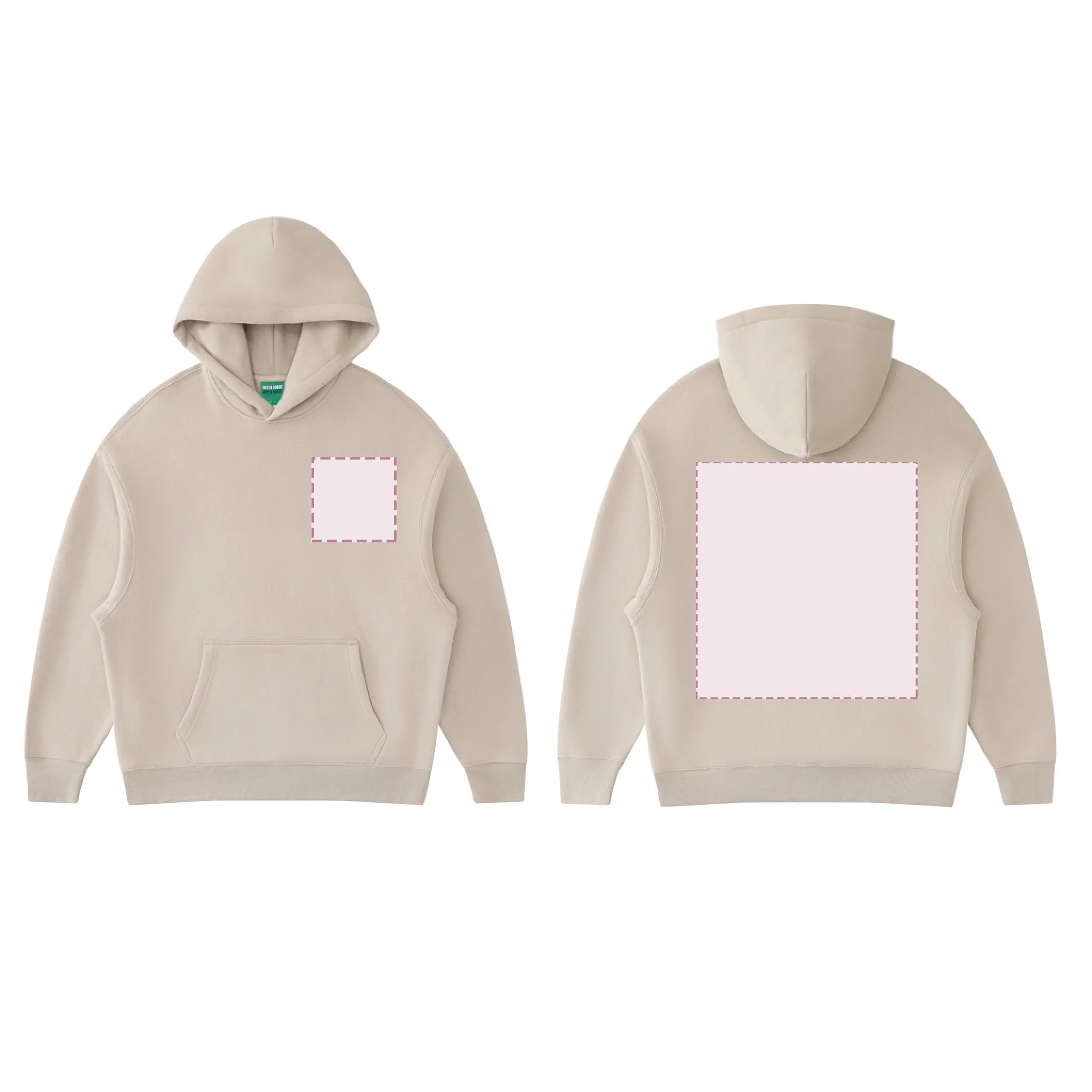 Khaki_Essential Hoodie