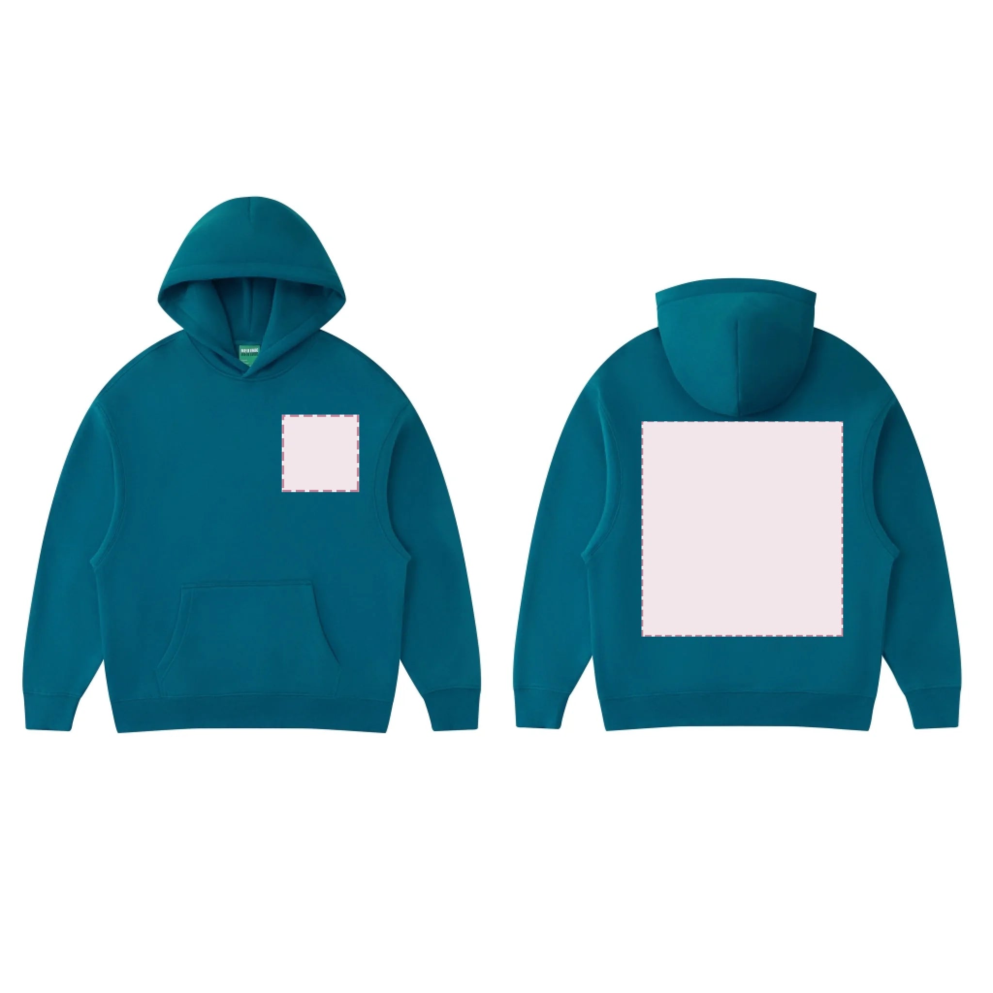Cyan_Essential Hoodie