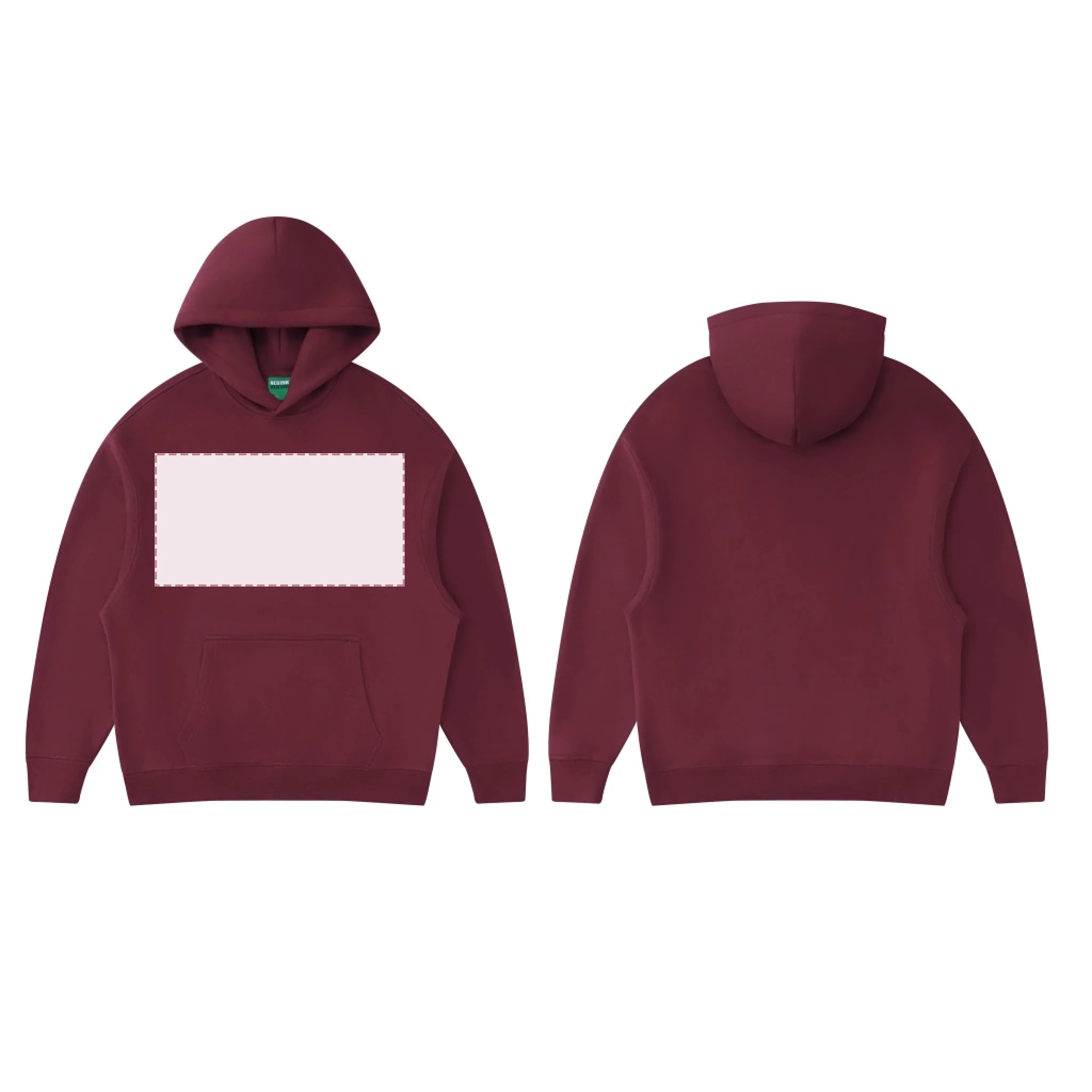 Wine Red_Essential Hoodie