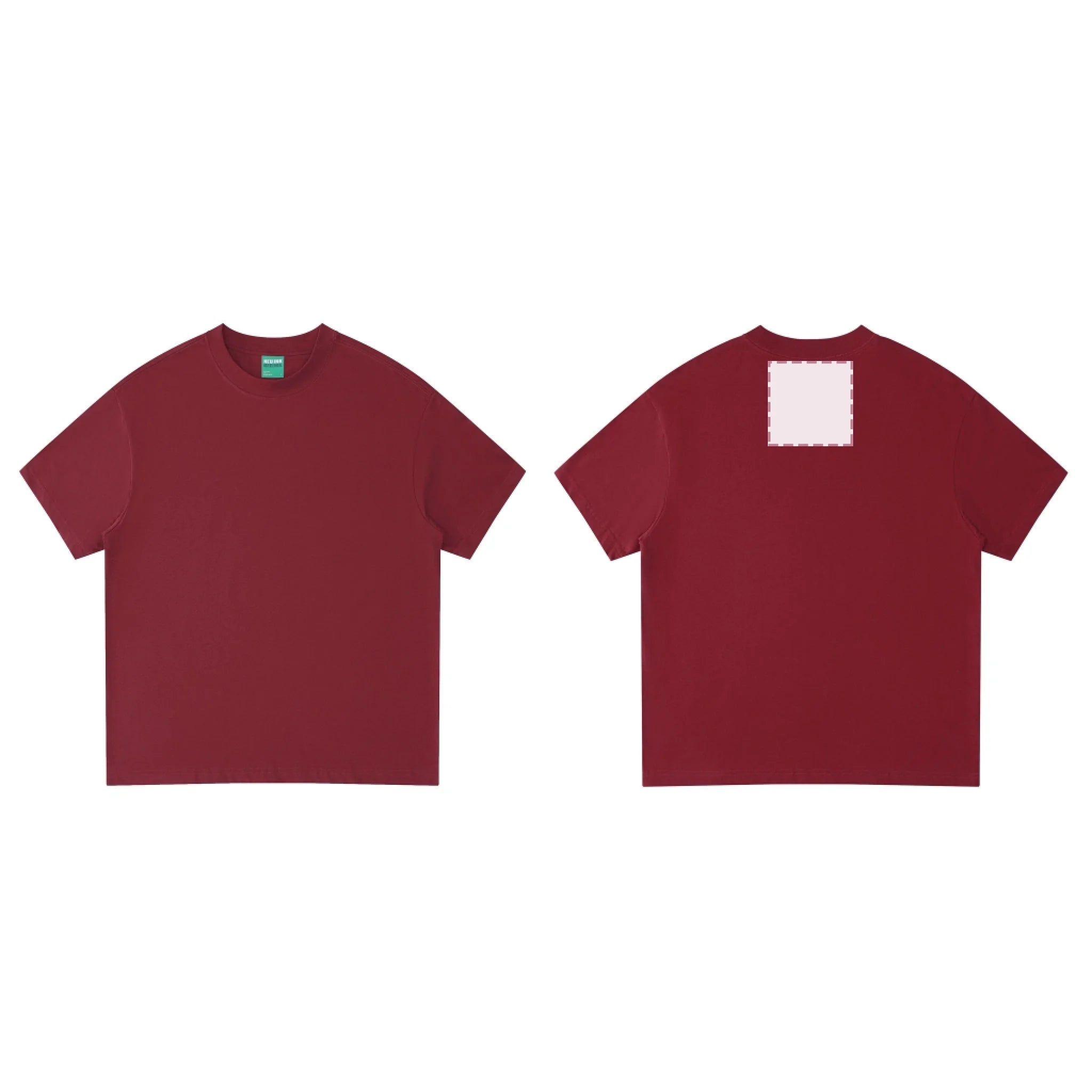 Dark Red正反两面