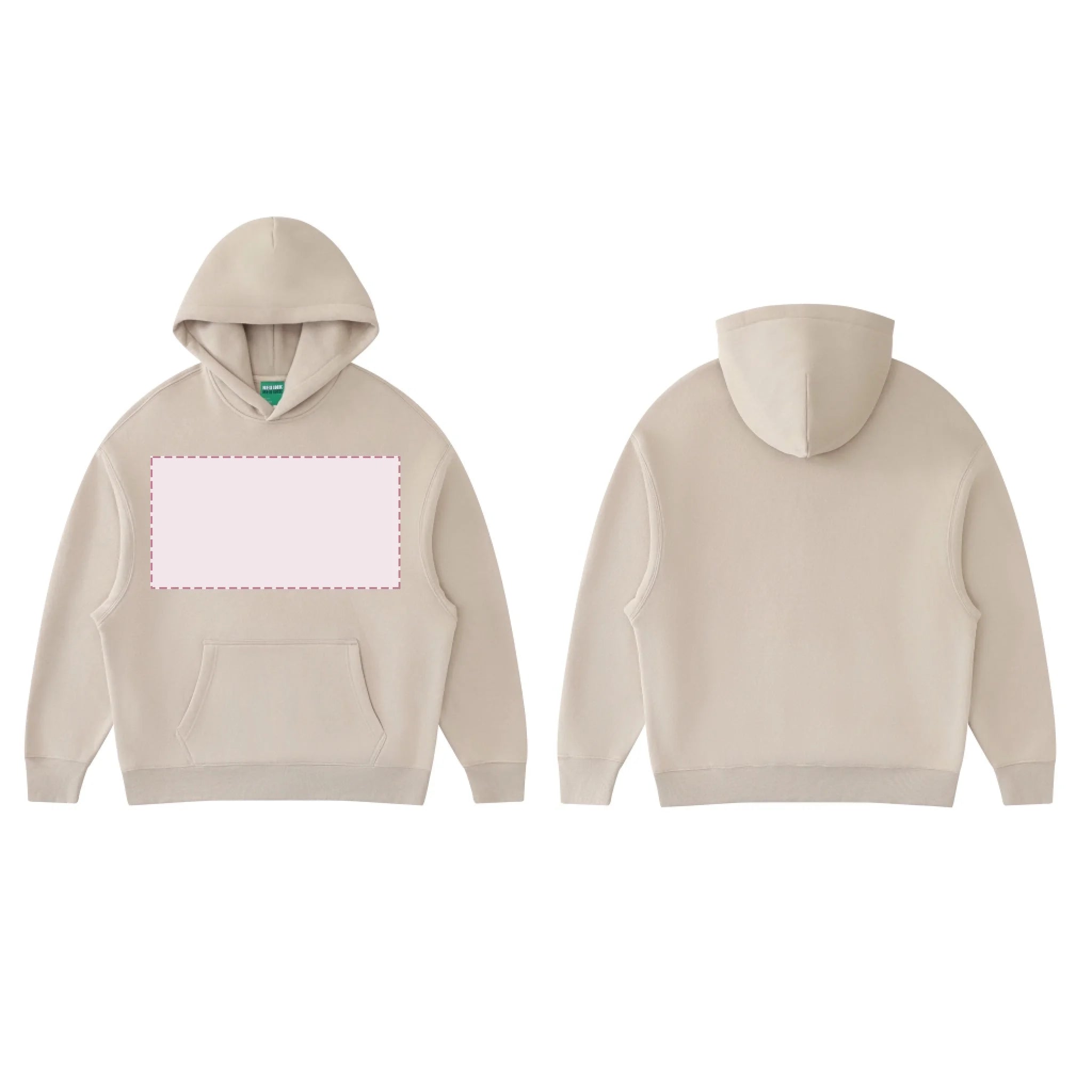 Khaki_Essential Hoodie
