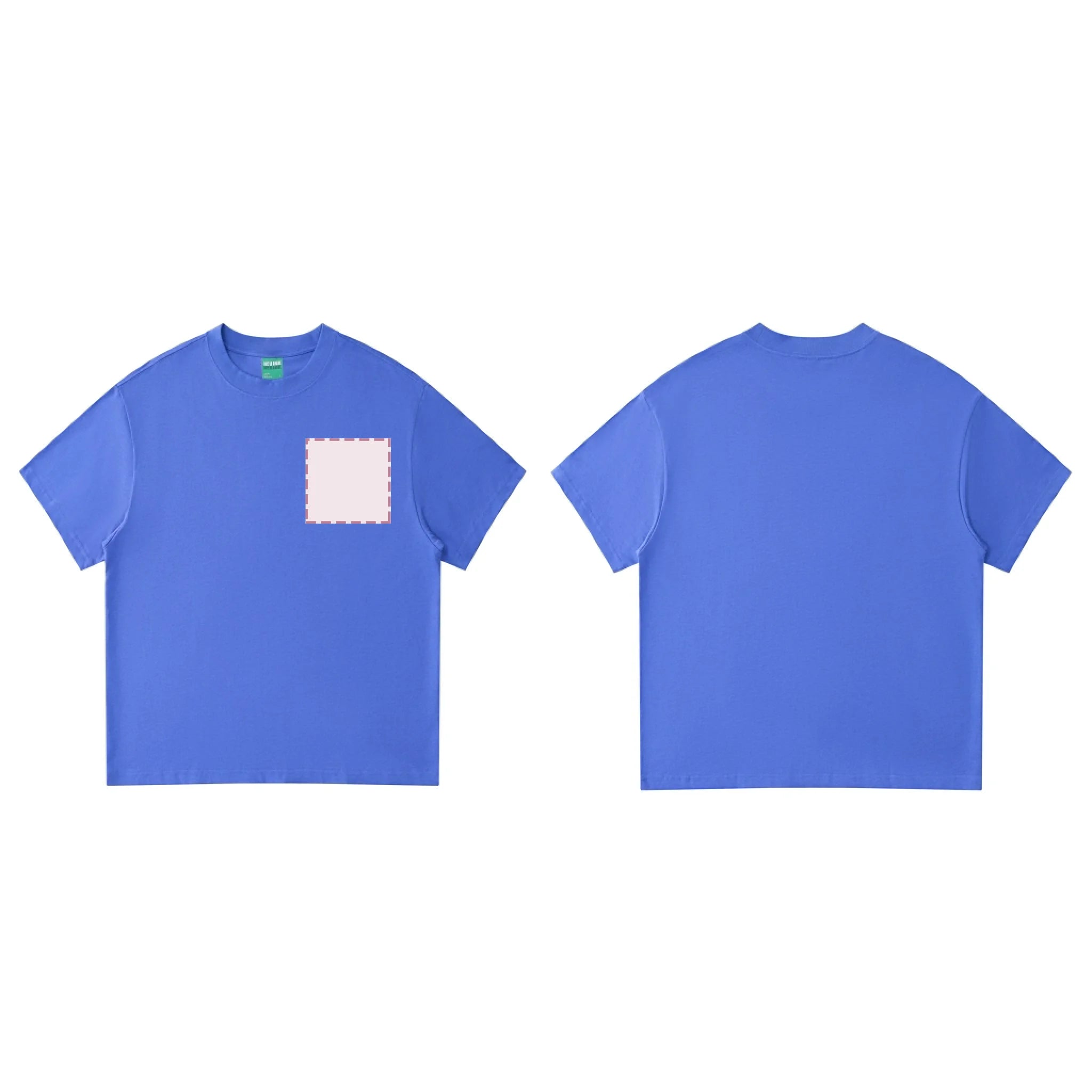 Flower Blue正反两面