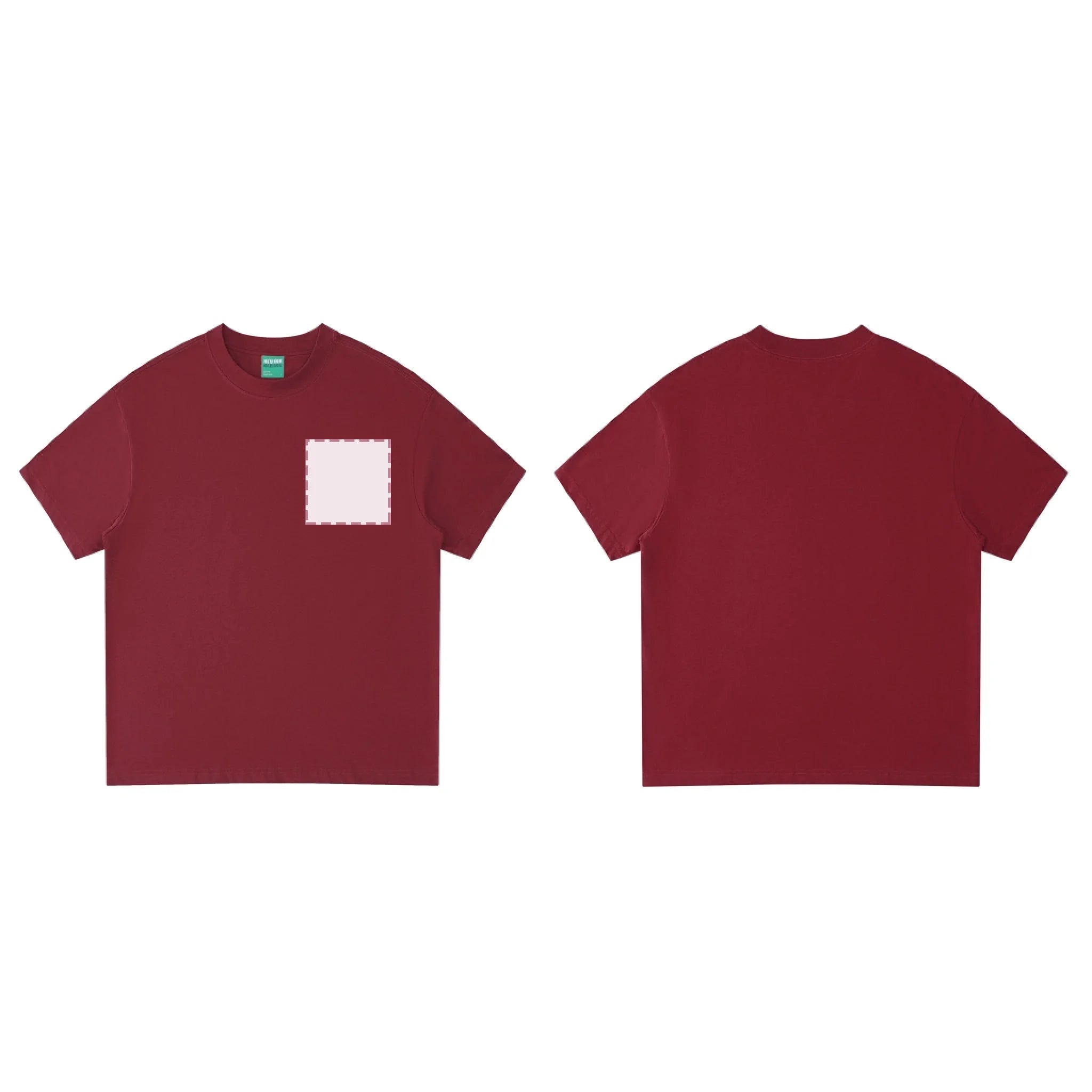 Dark Red正反两面