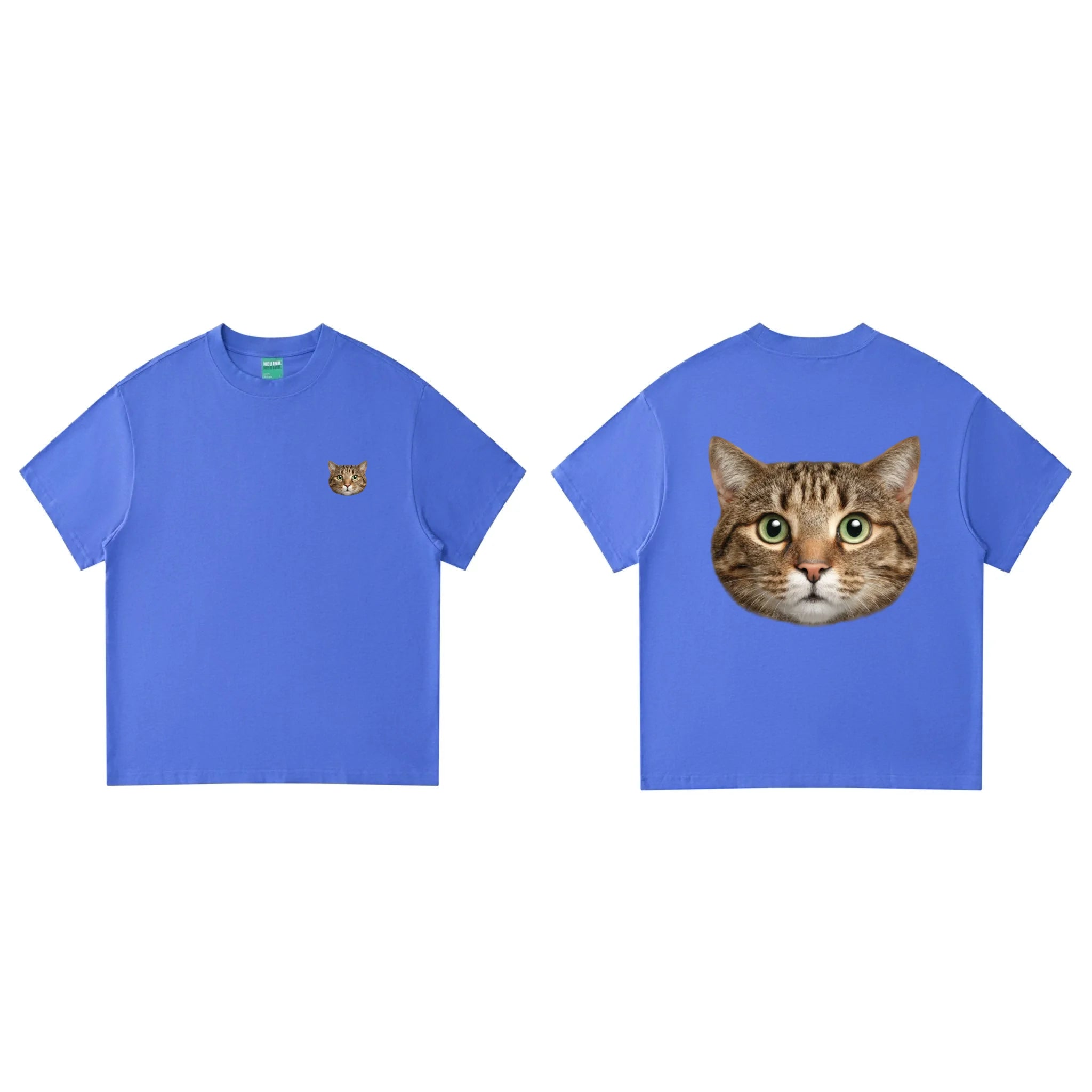 Flower Blue正反两面