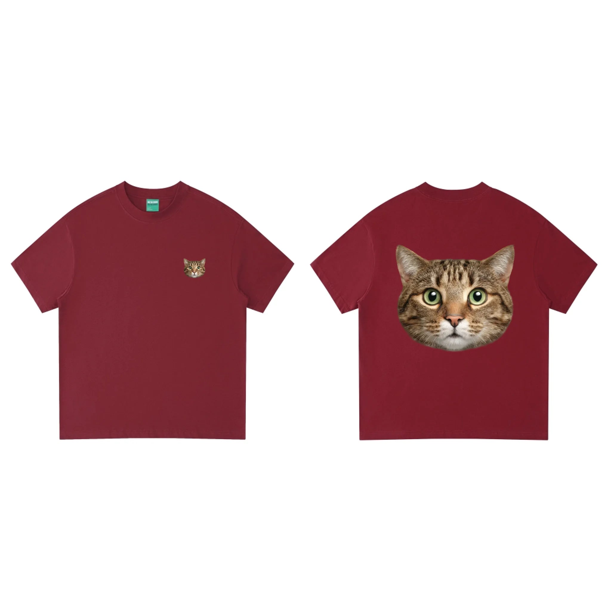 Dark Red正反两面