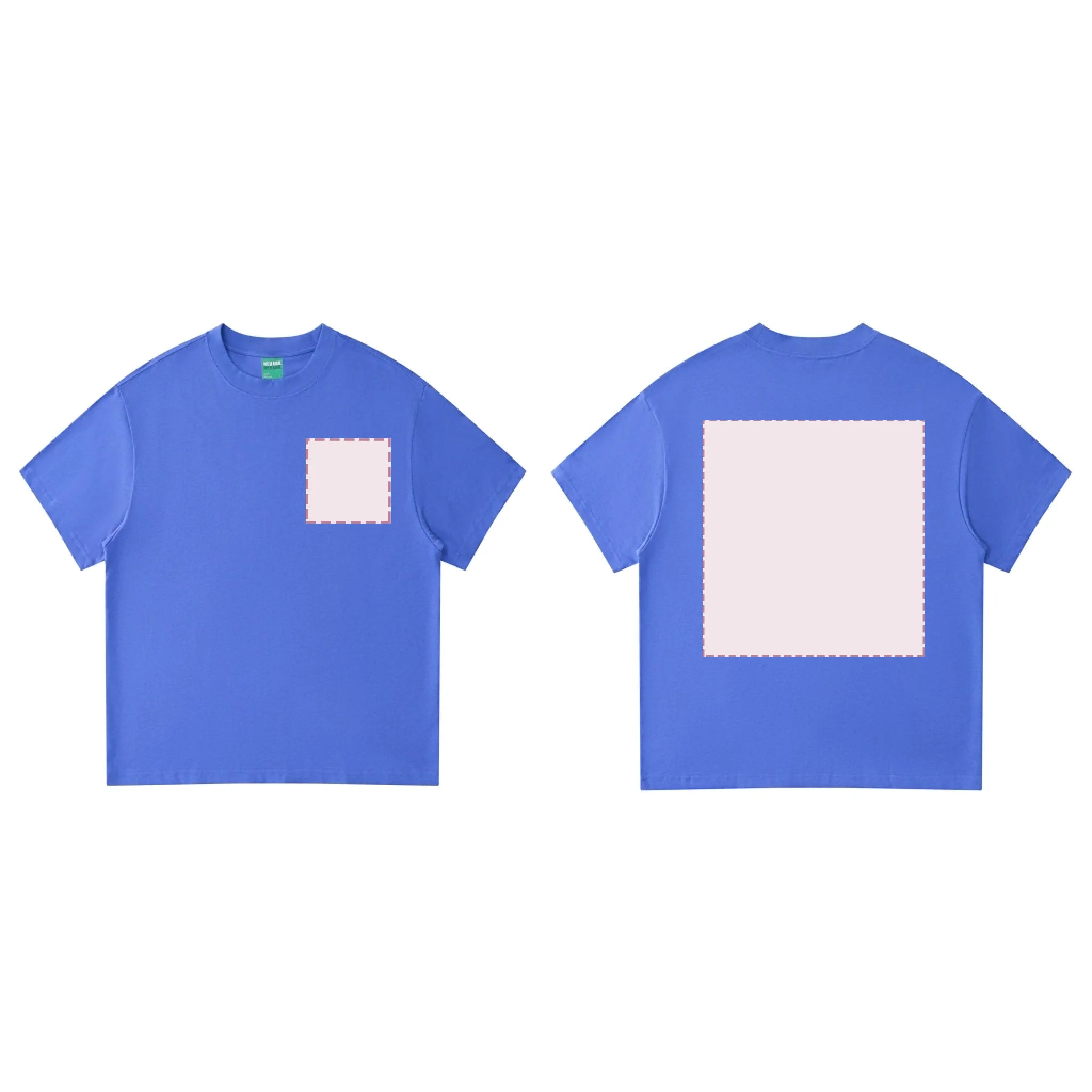 Flower Blue正反两面