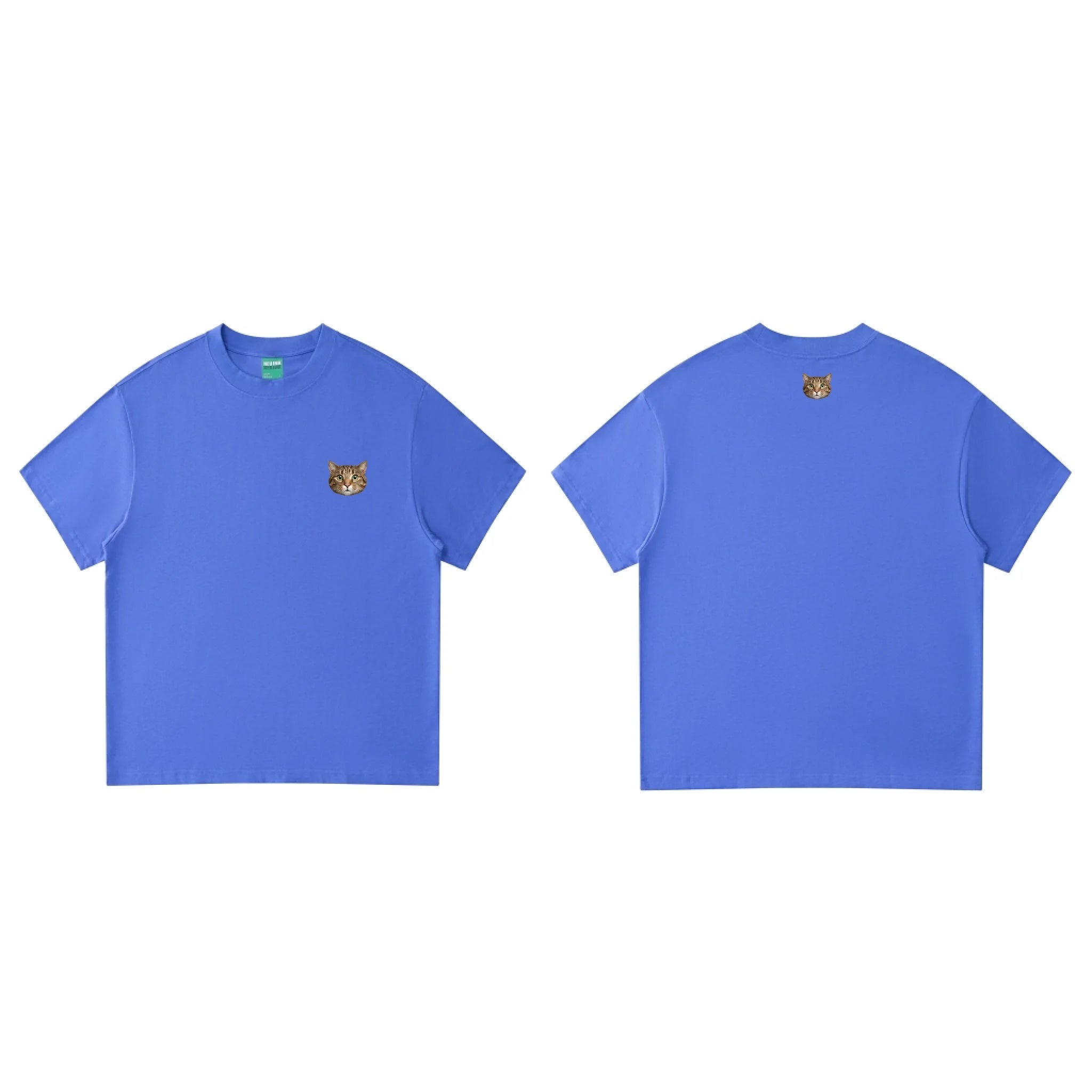 Flower Blue正反两面