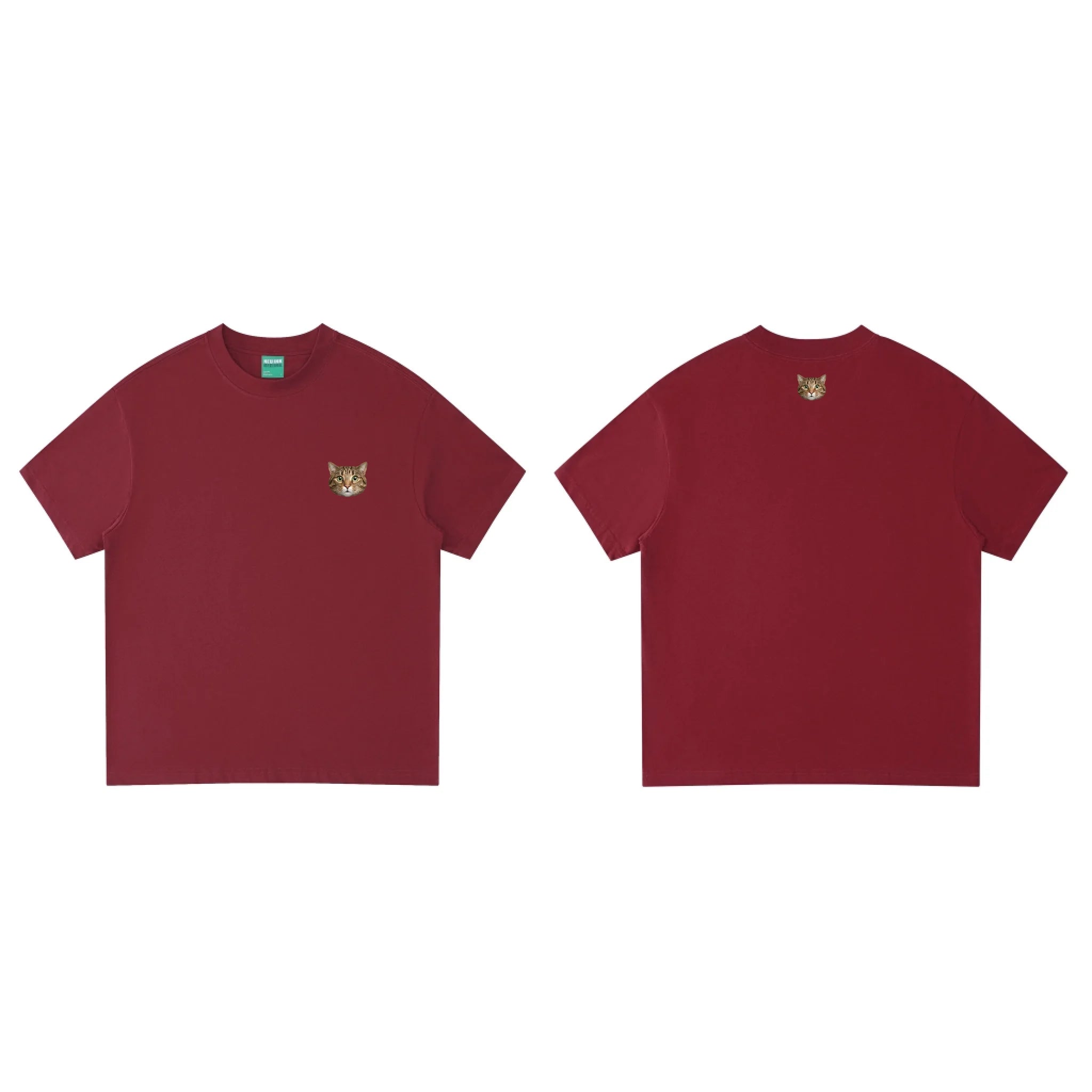 Dark Red正反两面